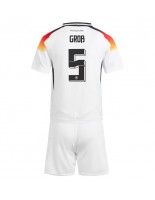 Tyskland Pascal Gross #5 Hjemmedraktsett Barn EM 2024 Korte ermer (+ bukser)